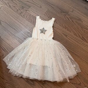 Petite Hailey- Glittering Star Tulle Dress for Kids